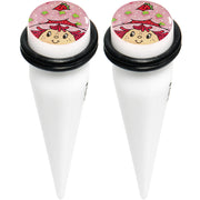 1/2 Strawberry Shortcake Acrylic Taper Set
