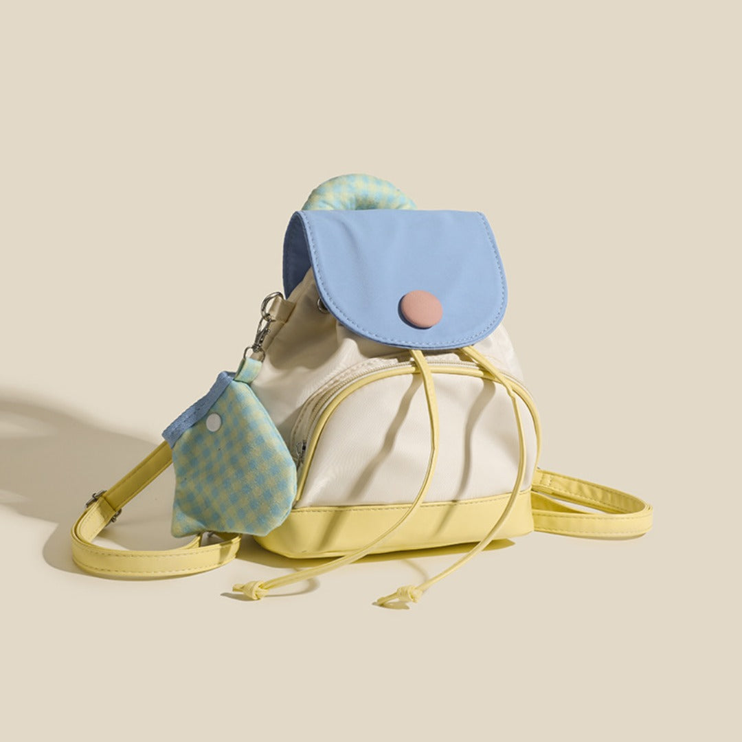 Backpack cute cartoon schoolbag, mini fashion versatile backpack, toddler purse