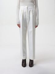 Max Mara Pants Woman Cream