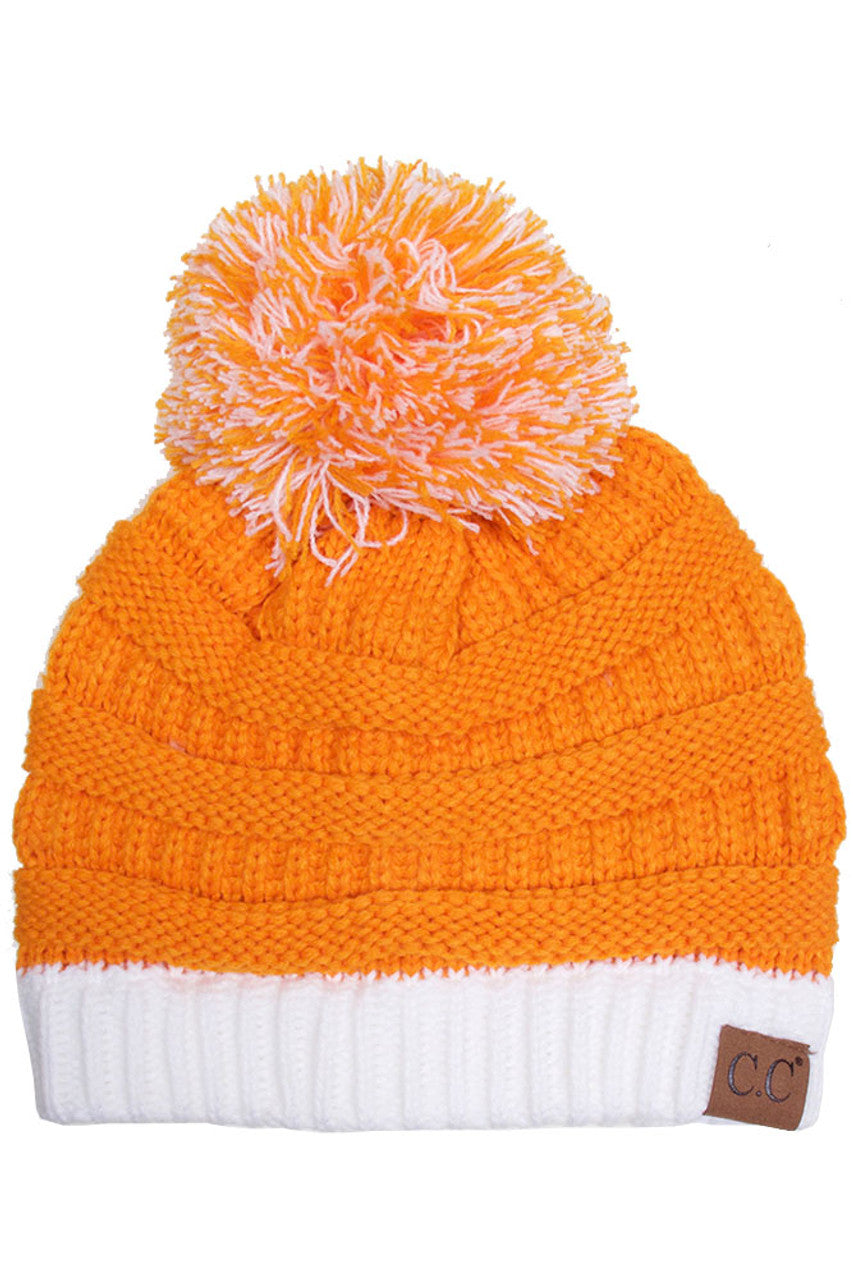 C.C Women's College Color Beanie