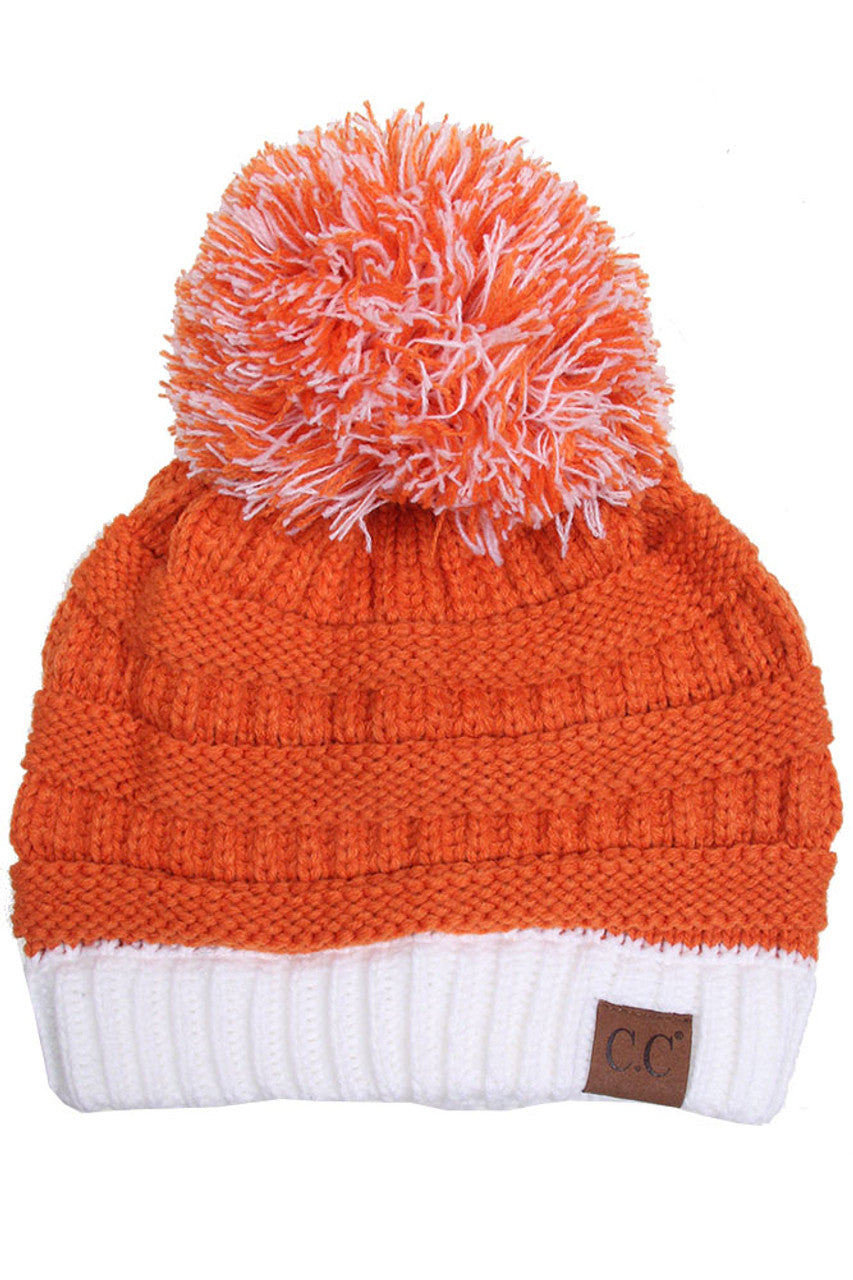 C.C Women's College Color Beanie