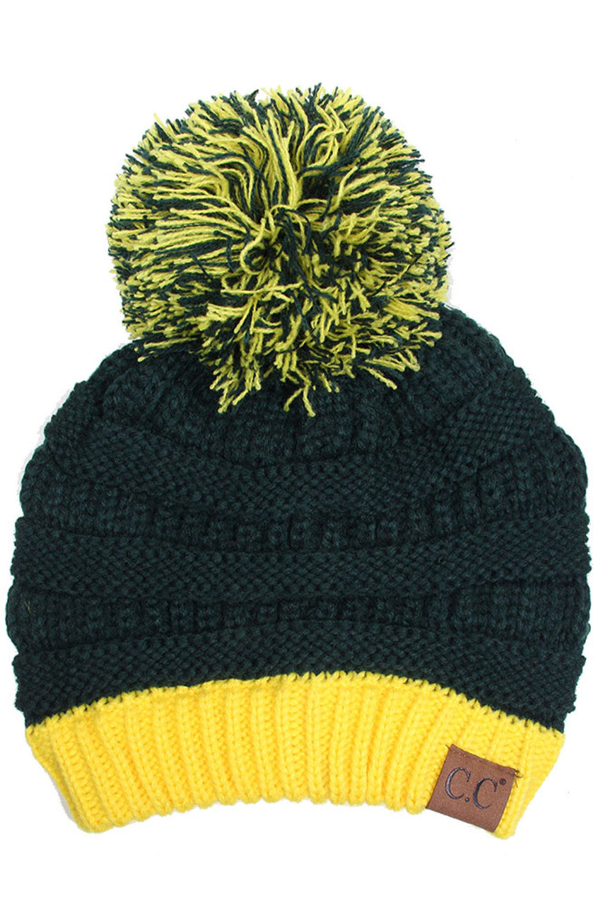 C.C Women's College Color Beanie