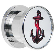 1/2 Stainless Steel Anchor Light Up Plug