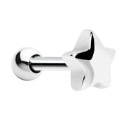 Silver 925 Star Cartilage Tragus Earring