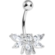 Crystalline Gem Honey Bee Belly Ring