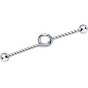 14G Surgical Steel Industrial Twist Industrial Barbell 38mm