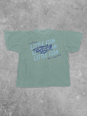 Underground Original Design: Anchovy Little Fish, Summer Boxy Cotton TShirt