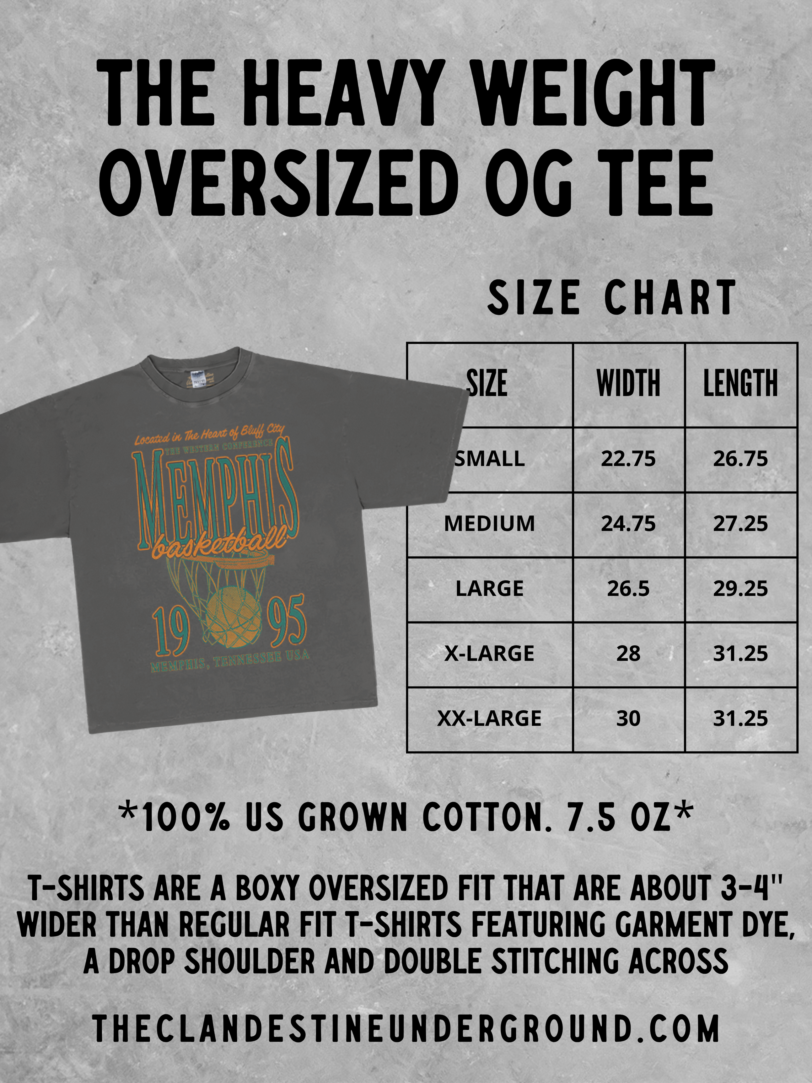 Underground Original Design: No Tricks Just Treats Boxy Oversized T-Shirt