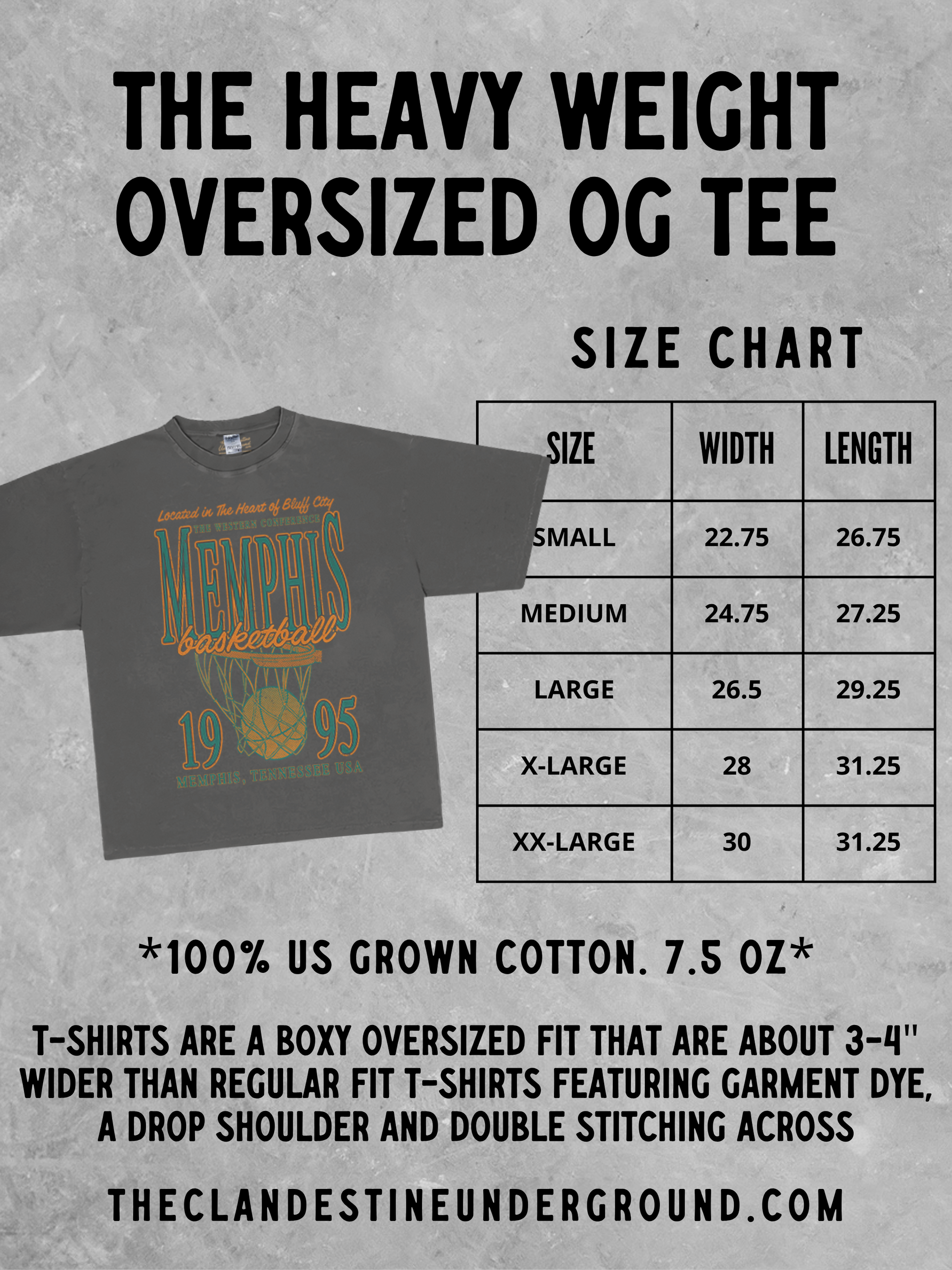 Underground Original Design: Weirdos 4 Ever Boxy Oversized T-Shirt