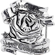 Pamela Anderson-Your Joy-Your Compassion-ROSE Belt Buckle