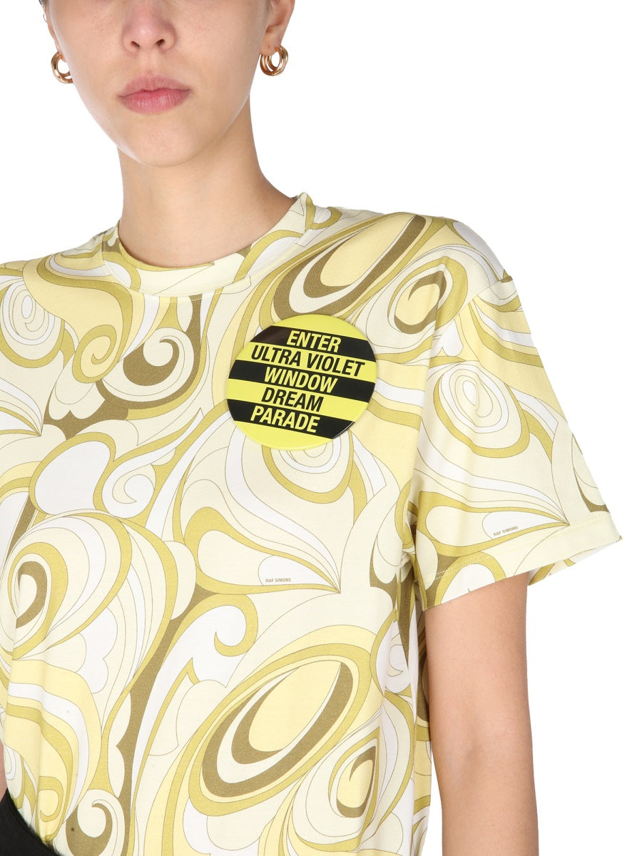 Raf Simons Women Crew Neck T-Shirt