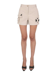 Moschino Women "Safari Essential Kit" Bermuda