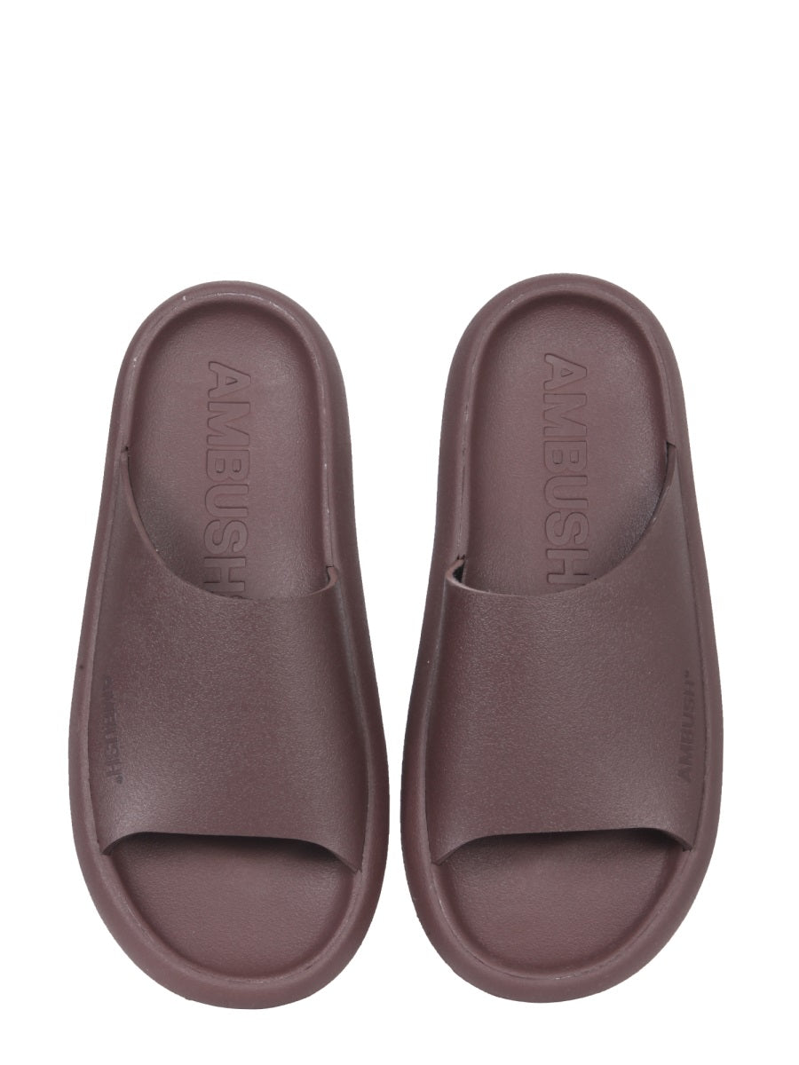 Ambush Women Rubber Slide Sandals