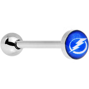 Officially Licensed NHL Tampa Bay Lightning Logo Tongue Ring