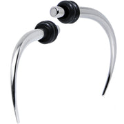 10G Stainless Steel Claw of Keres Curved Taper Set