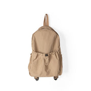 Waterproof drawstring backpack female, versatile and lightweight travel large capacity student book bag, backpack purse nylon lightweight