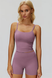 The Fyra Crop Tank Shorts 2-Piece Set