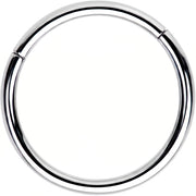 16G 1/2 Solid G23 Implant Grade Titanium Hinged Segment Ring