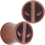 Licensed Marvel Deadpool Sawo Wood Saddle Plug Set