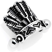 16G 1/2 Southwestern Feather Headdress Cuff Cartilage Earring