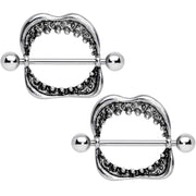 14G 7/8Chomp Chomp Chomp Nipple Shield Set