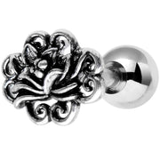 16G 1/4 Spirit of the Lotus Flower Cartilage Tragus Earring