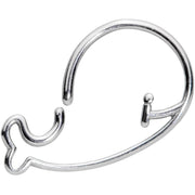 18G Watch Out For the Whale Closure Ring