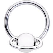 16G 3/8 Outer Space Planet Saturn Hinged Segment Ring