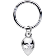 16G 3/8 Open Eyed Alien Invader Dangle Hinged Segment Ring
