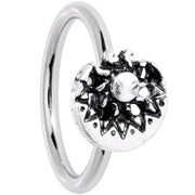 16G 3/8 Moon Cradling the Sun BCR Captive Ring