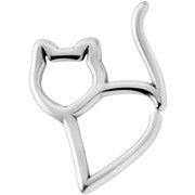 16G One Cool Kitty Cat Closure Ring