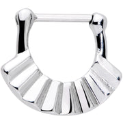 16G 5/16 Graceful Fan Septum Clicker