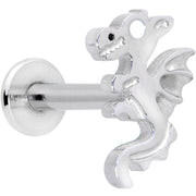 16G 5/16 Fantastic Dragon Internally Threaded Labret Tragus