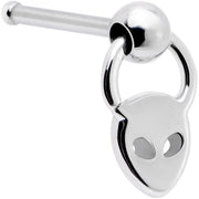 20G 1/4 Open Eyed Alien Dangle Nose Bone