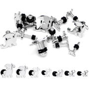 Steel Fantasy Dragon Single Flare Plug Set 14G to 2G