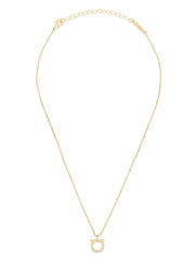 Ferragamo Women Gancini Crystals Necklace - L