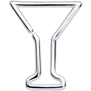 16G 5/16 Bottoms Up Wineglass Erlenmeyer Flask Closure Ring
