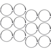 20G 5/16 Seamless Circular Ring Set of 12