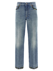 Valentino Garavani Women Valentino Garavani Floral Jeans