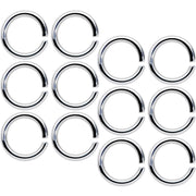 14G 5/16 Seamless Cartilage Ring Set of 12