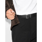 Saint Laurent Black Belts Men