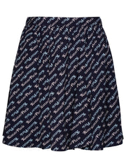 Kenzo 'Verdy By Kenzo' Blue Viscose Miniskirt Women