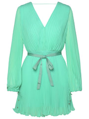 Max Mara 'Visita' Green Polyester Dress Women