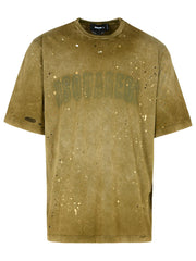 Dsquared2 Green Cotton T-Shirt Men