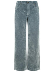 Casablanca Light Blue Cotton Blend Jeans Women