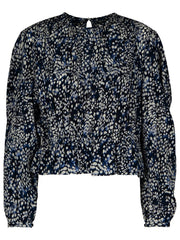 Isabel Marant 'Gelina' Blue Silk Blend Blouse Women