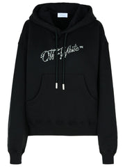 Off-White Black Cotton Sweatshirt Women