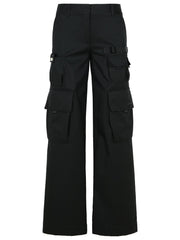 Off-White 'Toy Box' Black Virgin Wool Pants Women