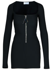 The Attico Black Polyester Blend Dress Women
