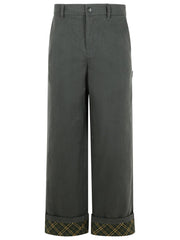 Burberry Black Cotton Jeans Men